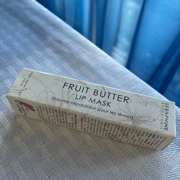 🦚Seraphine Botanicals Fruit Butter Intensive Lip Mask 15ml Sealed New in Box - Picture 5 of 5
